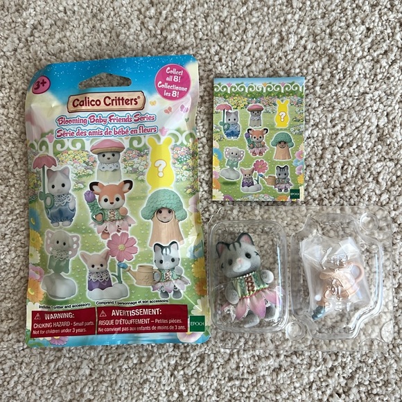 Calico Critters Blooming Baby Friends Series - ‘Liberty’ Blind Bag - Picture 3 of 10